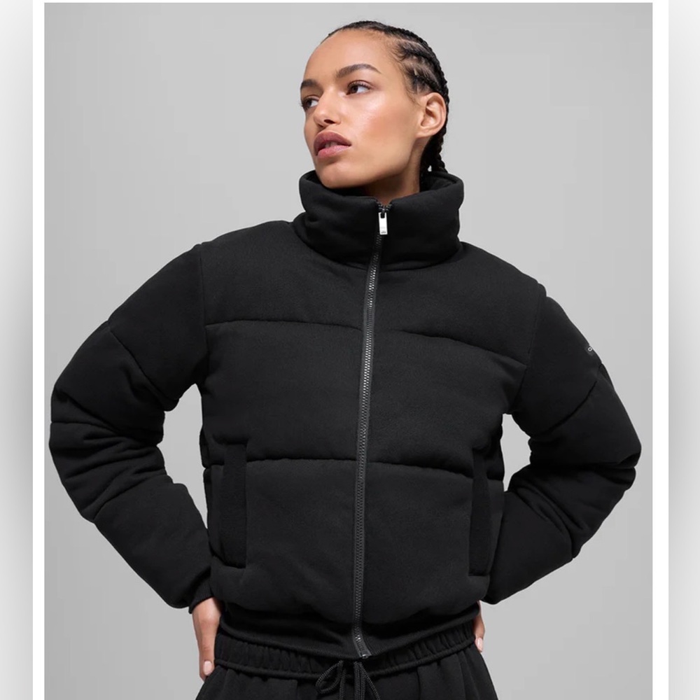 ALO SWEATSHIRT PUFFER JACKET